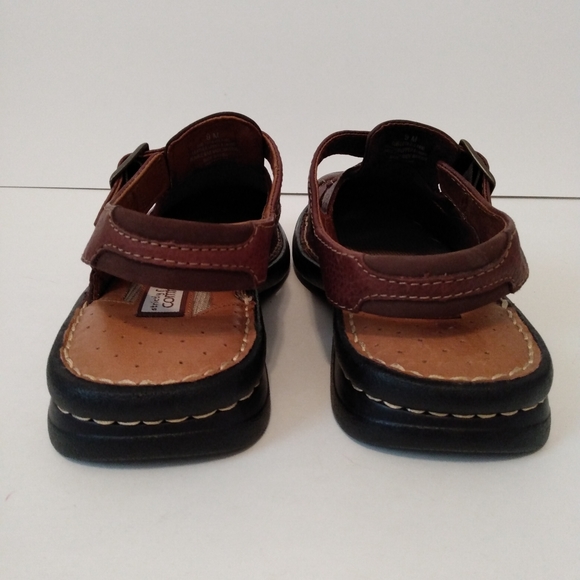 Strictly Comfort Brown Leather Sandals sz 9 M NWT - Picture 6 of 6